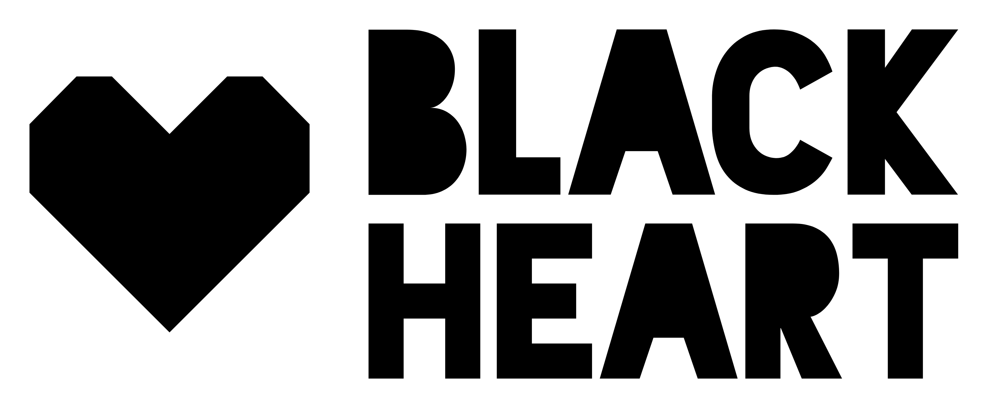 black heart logo